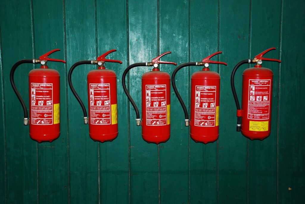 Brandblussers maken je bedrijfspand brandveilig