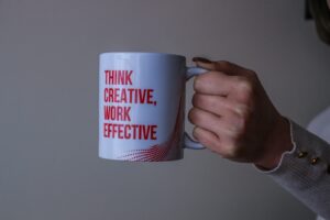 effectieve marketingstrategieën kunnen zelfs quotes op een mok zijn